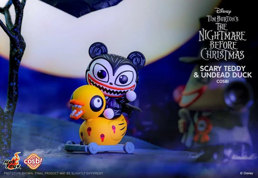 Nightmare Before Christmas Bobble Hero Cosbi Bobble-Head Series 2 8 cm Blind Box Display Box Qty 8