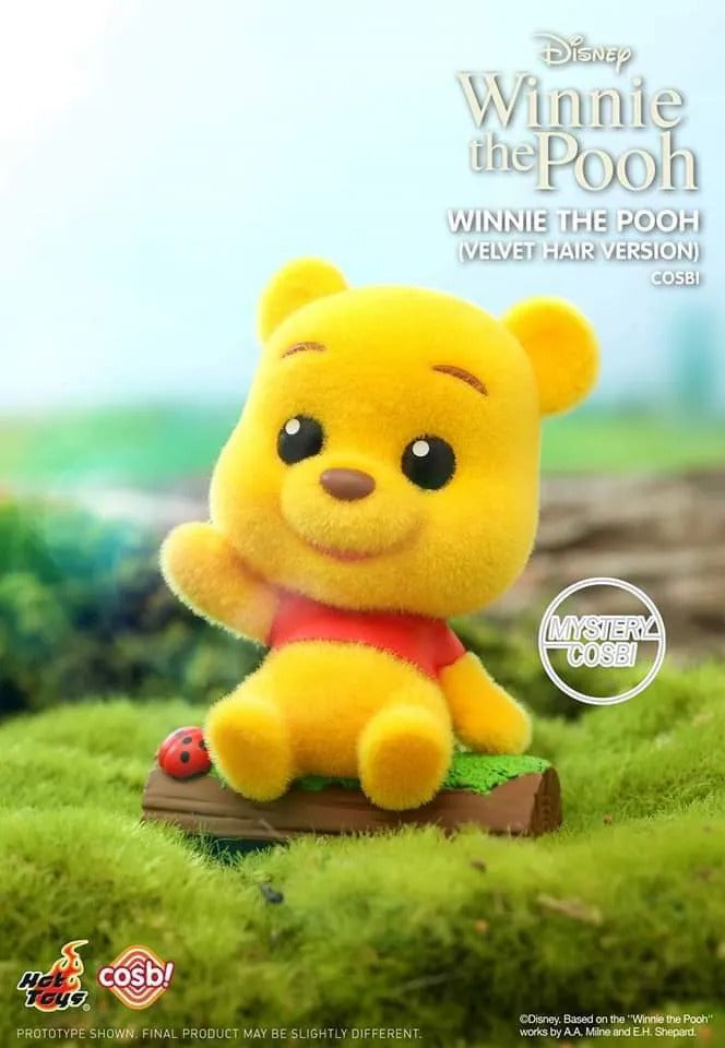 Disney Cosbi Mini Figures Winnie the Pooh 8 cm Blind Box Display Box Qty 8