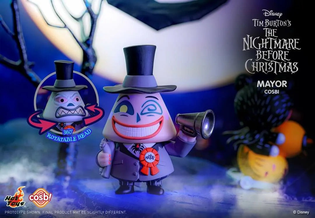 Nightmare Before Christmas Bobble Hero Cosbi Bobble-Head Series 2 8 cm Blind Box Display Box Qty 8