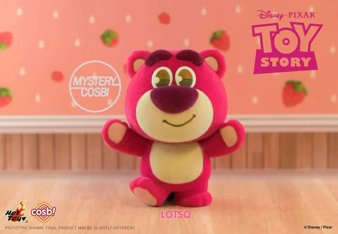 Toy Story Cosbi Mini Figures Lotso 8 cm Blind Box Display Box Qty 8