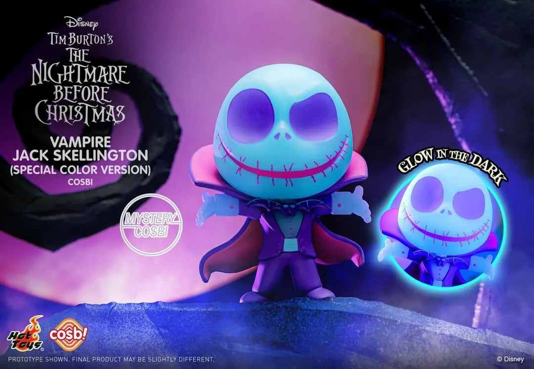 Nightmare Before Christmas Bobble Hero Cosbi Bobble-Head Series 2 8 cm Blind Box Display Box Qty 8