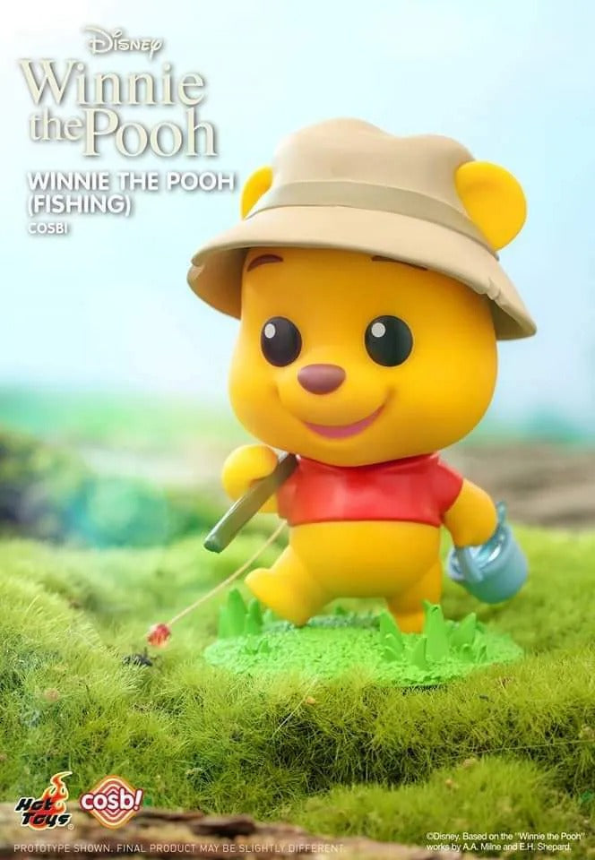 Disney Cosbi Mini Figures Winnie the Pooh 8 cm Blind Box Display Box Qty 8