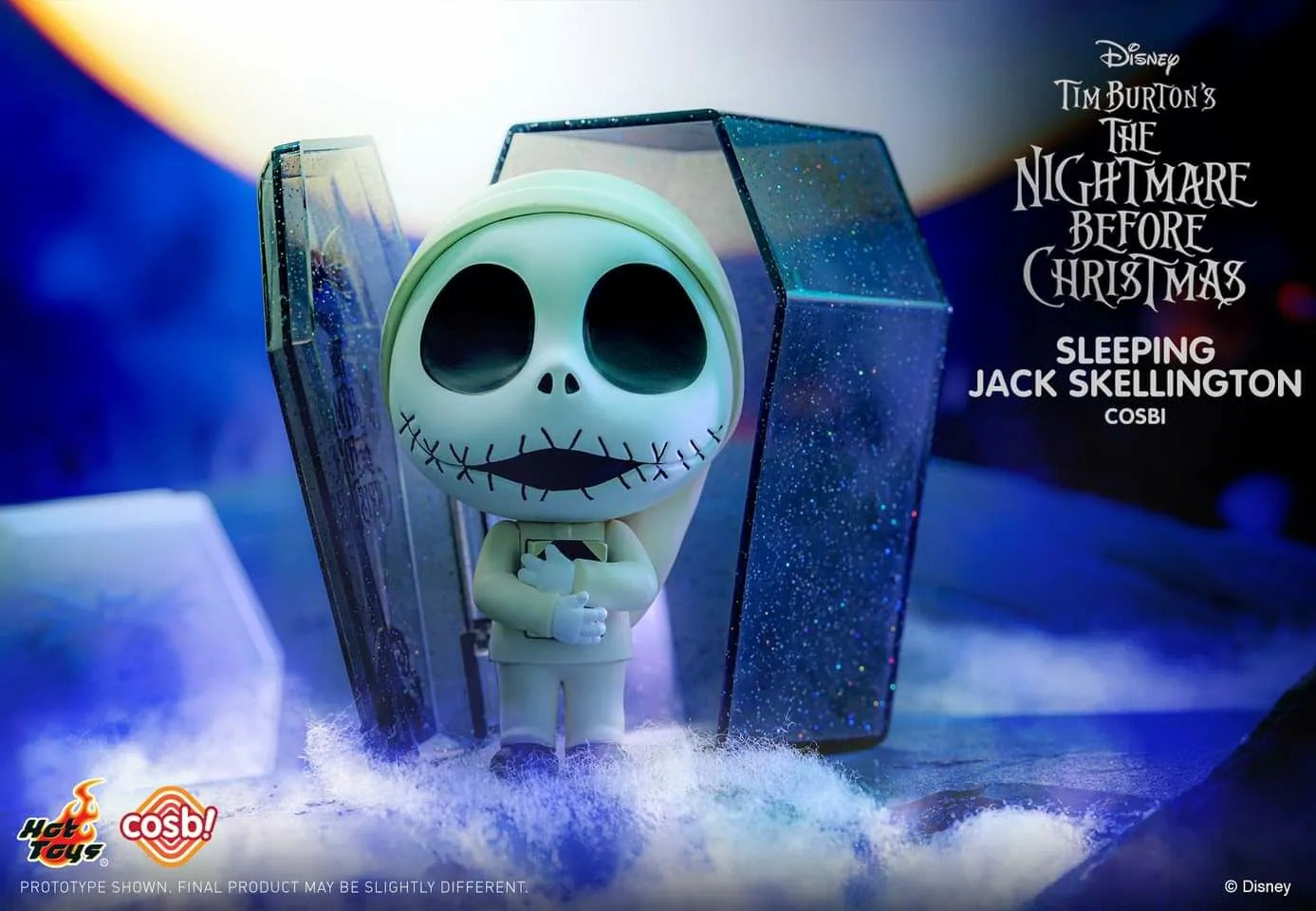 Nightmare Before Christmas Bobble Hero Cosbi Bobble-Head Series 2 8 cm Blind Box Display Box Qty 8