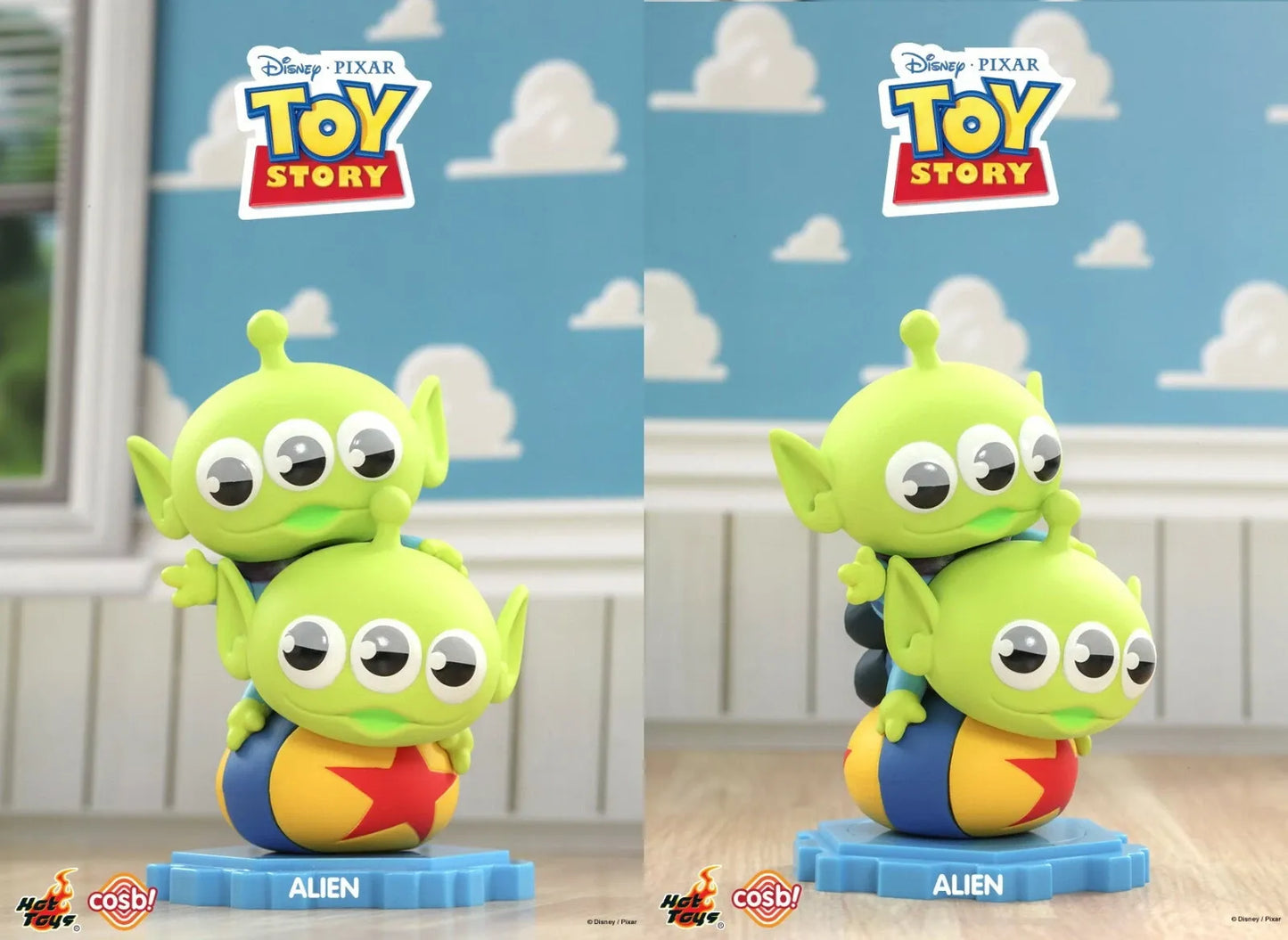 Toy Story Cosbi Mini Figures 8 cm Blind Box Display Box Qty 8