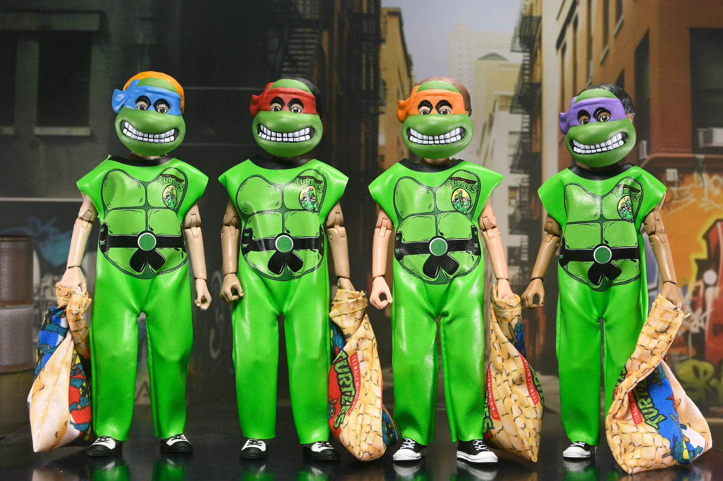 Ben Cooper: Costume Kids Collection: Wave 12 (TMNT): Set Of 7 Clothed Action Figures