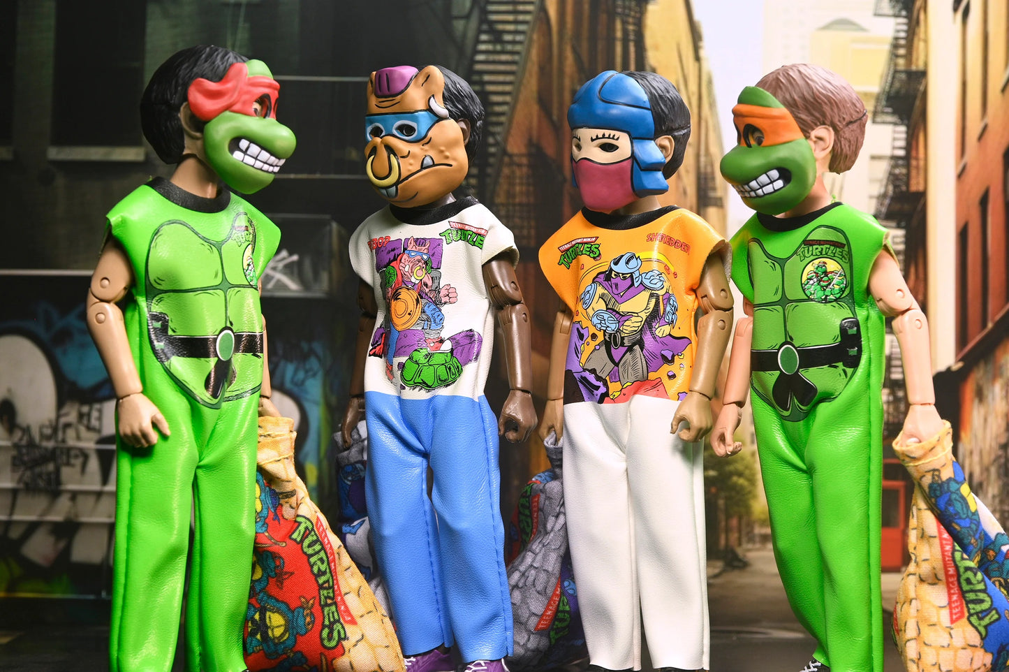Ben Cooper: Costume Kids Collection: Wave 12 (TMNT): Set Of 7 Clothed Action Figures