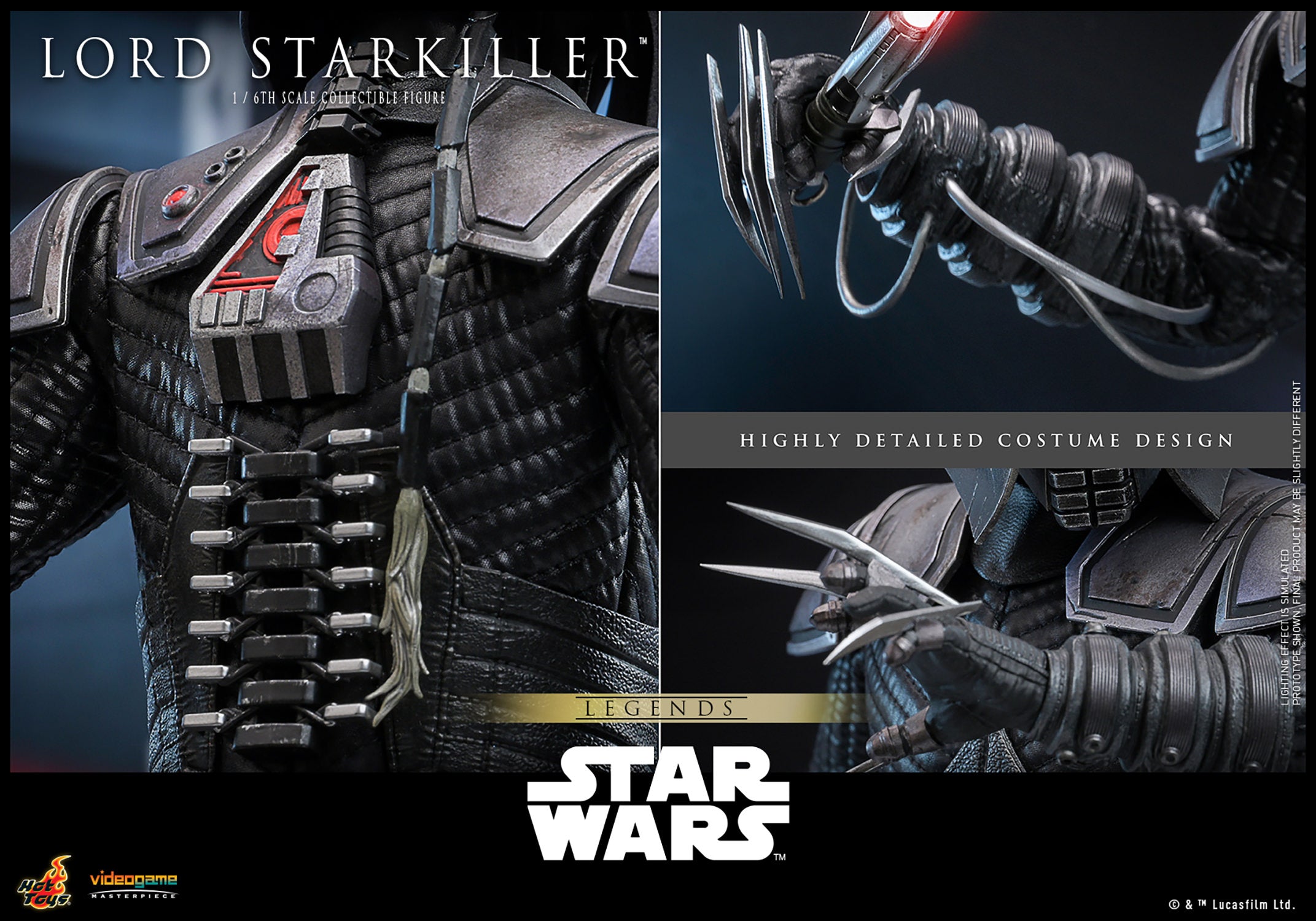 Star Wars: Legends: Lord Starkiller: Sixth Scale: Hot Toys