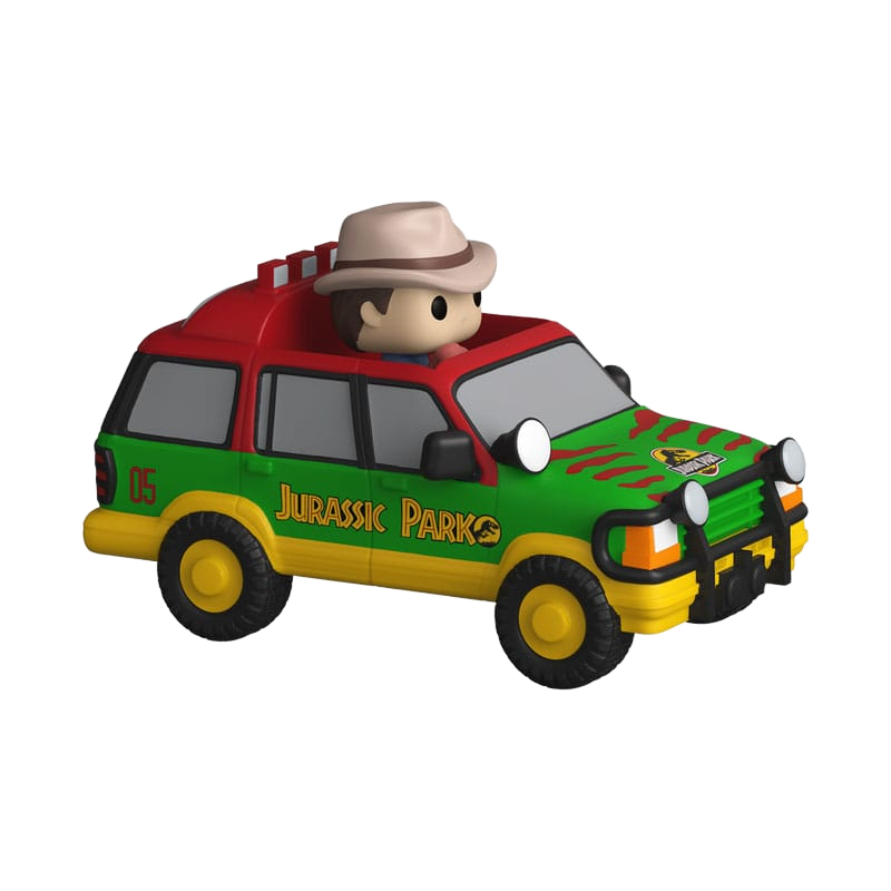 Jurassic Park Bitty POP! Ride Vinyl Figure Jurassic SUV w/Dr. G 2,5 cm - Funko Pop! Figures