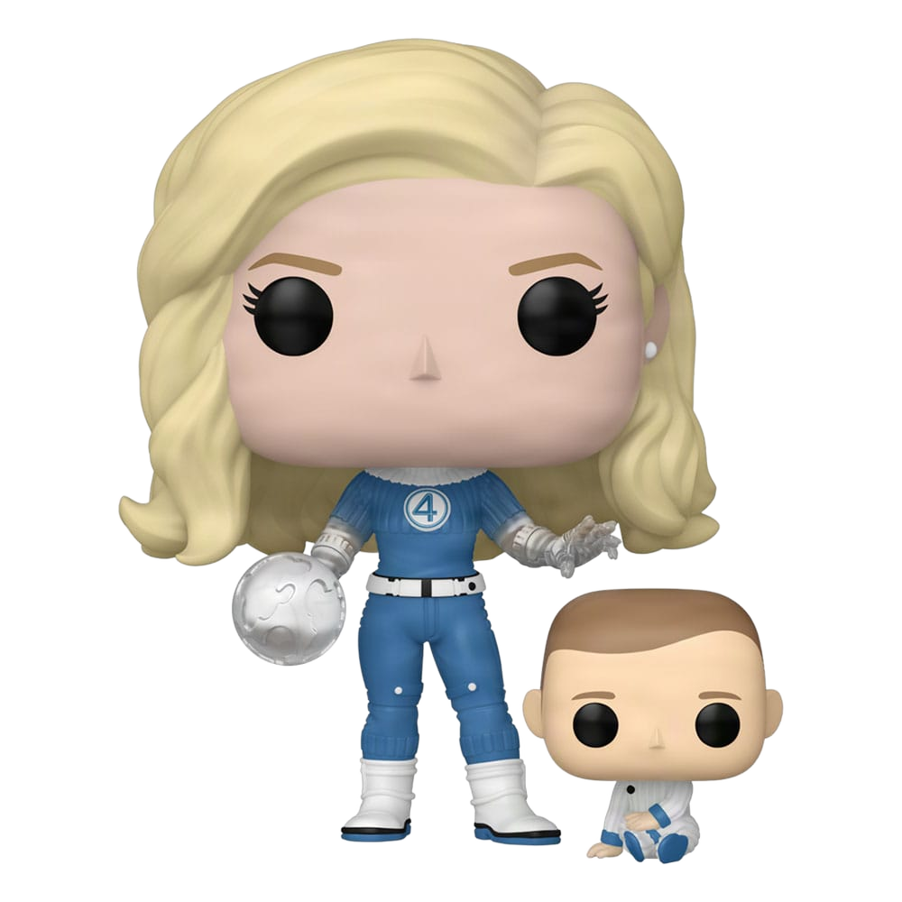The Fantastic Four: First Steps POP! & Buddy Marvel Vinyl Figure Invisible Woman & Franklin - Funko Pop! Figures