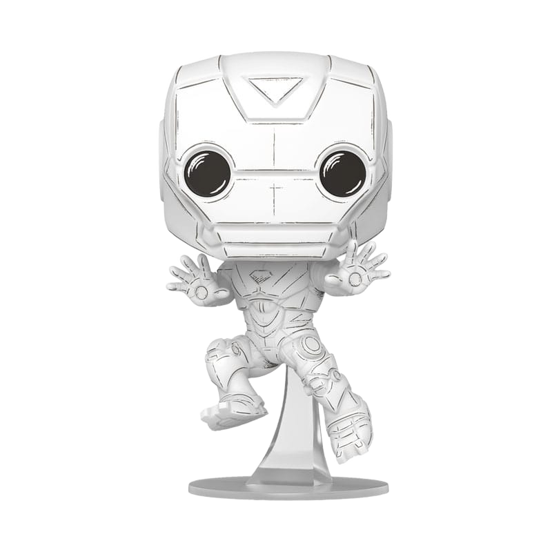 Marvel POP! Vinyl Figure Sketched - Iron Man - Funko Pop! Figures