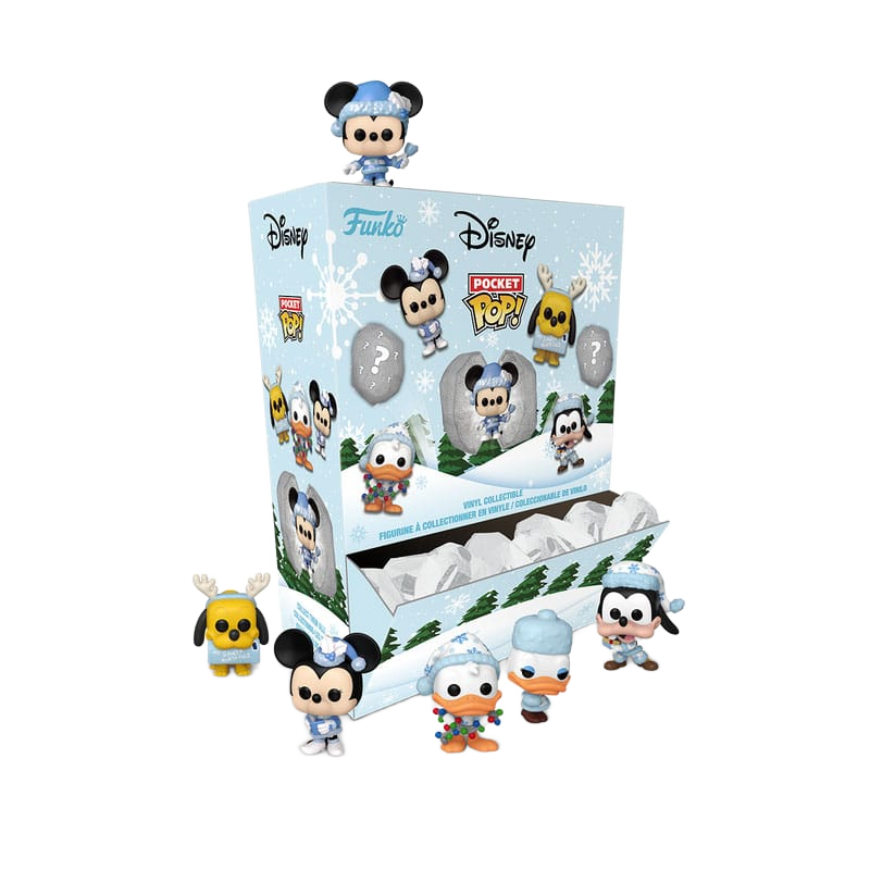 Disney Pocket POP! Vinyl Figure Snowball 4 cm Display Box Qty 12 - Funko Pop! Figures, Blind Boxes