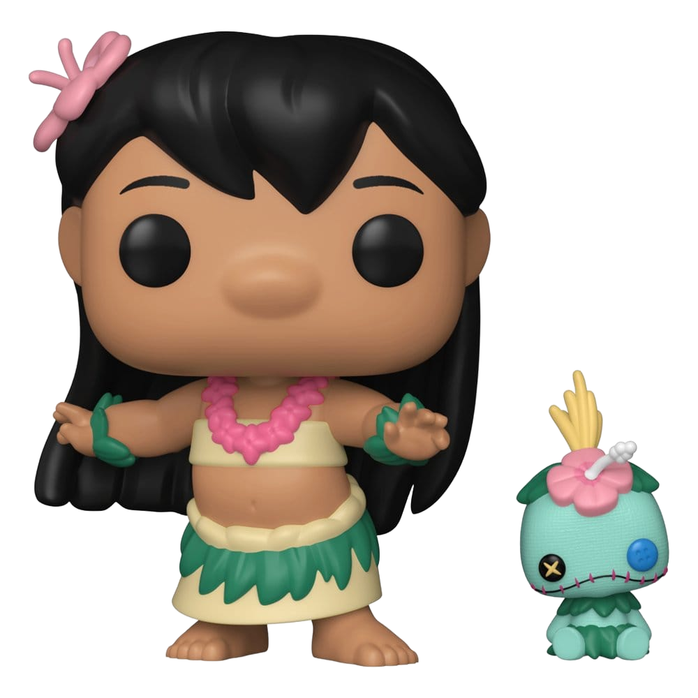Lilo & Stitch POP! Vinyl Figure Hula Lilo with Scrump - Funko Pop! Figures