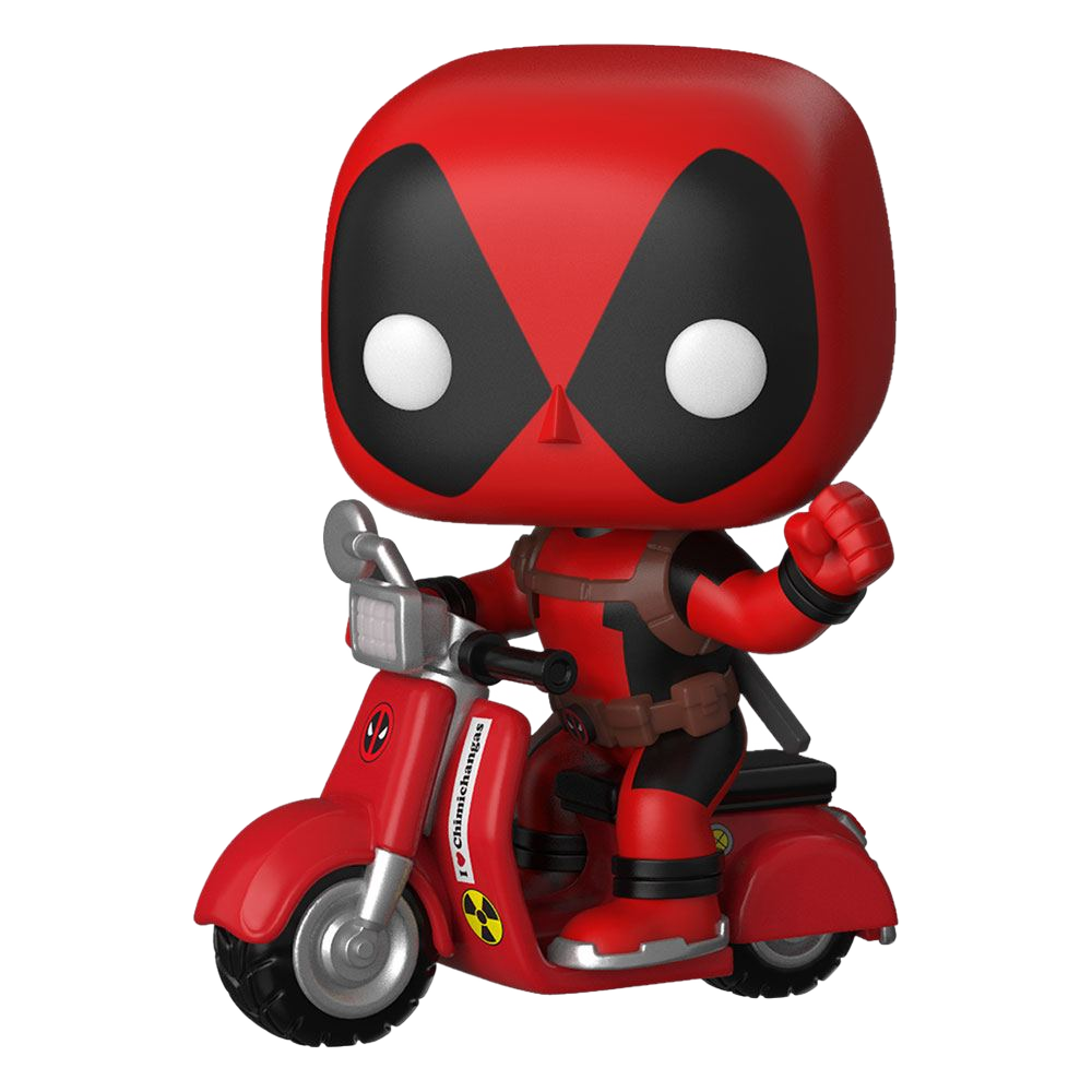 Deadpool POP! Rides Vinyl Figure Deadpool & Scooter - Funko Pop! Figures