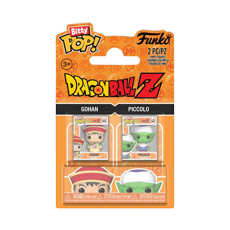 Dragon Ball Bitty POP! Vinyl Figure 2-Pack Gohan & Piccolo 2,5 cm - Funko Mini Figures, Pop! Figures
