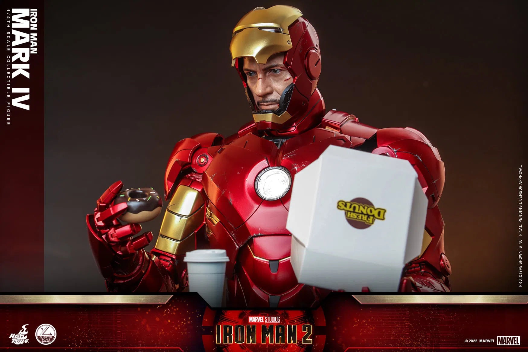 Iron Man: MKIV: Iron Man 2: Marvel: Quarter Scale: QS020: Hot Toys