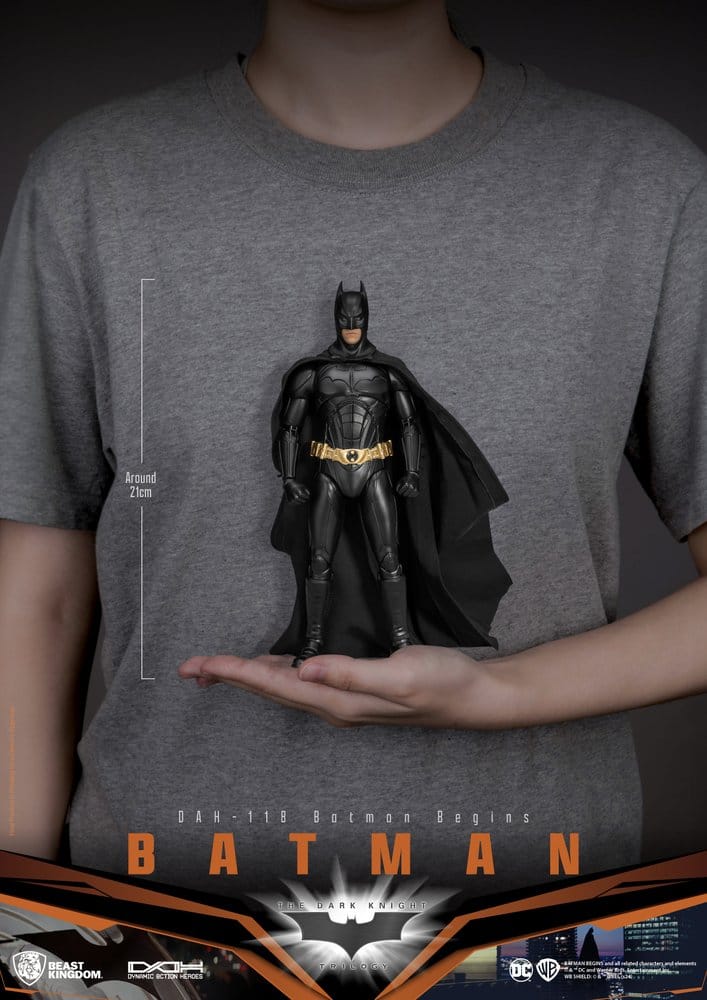 DC Comics Dynamic 8ction Heroes Action Figure Batman (Batman Begins)