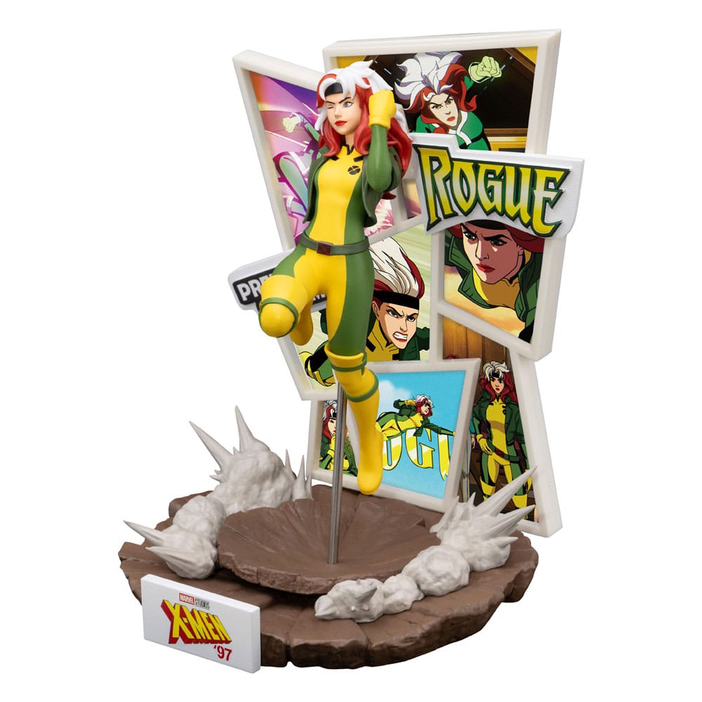 X-Men '97 D-Stage PVC Diorama Rogue (SDCC Exclusive) 16 cm - Beast Kingdom Toys Dioramas