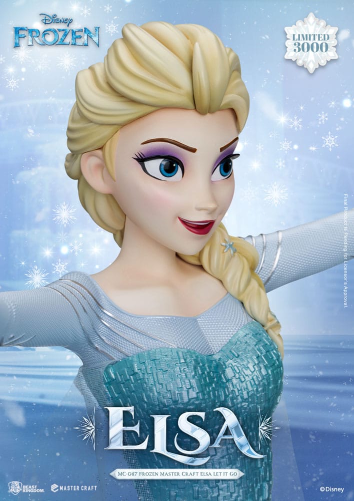 Frozen Master Craft Statue Elsa Let It Go 40 cm - Beast Kingdom Toys Statues & Busts