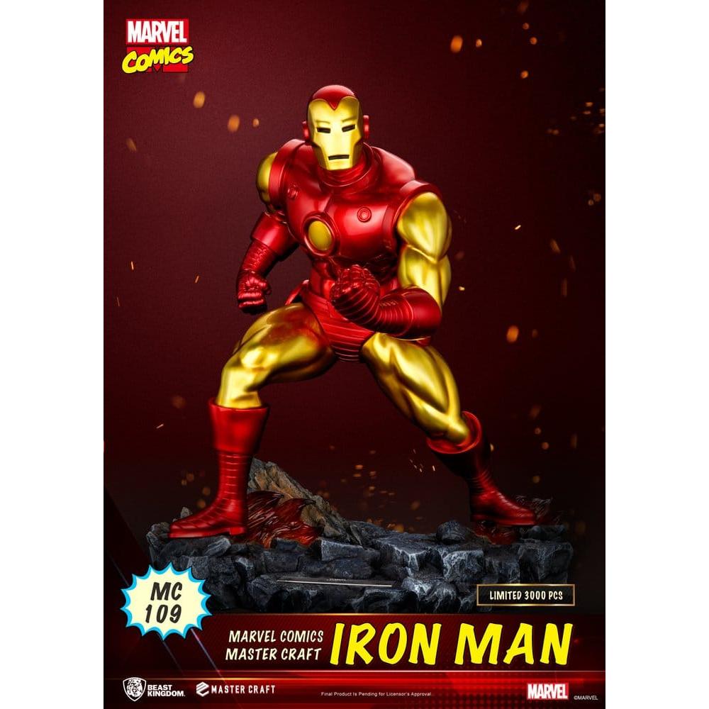 Beast Kingdom Toys Marvel Comics Master Craft Statue Iron Man 29