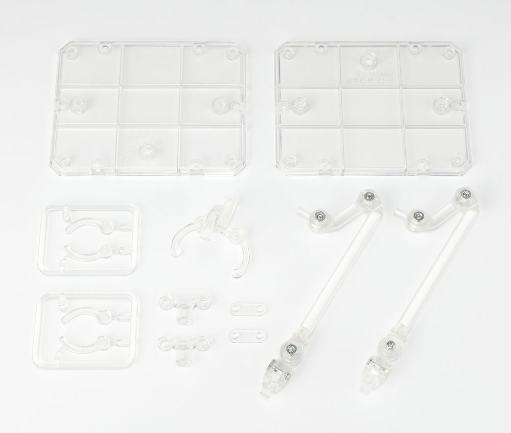 Tamashii Stage Figure Stand Act.4 for Humanoid Clear 14 cm - Bandai Tamashii Nations Action Figure: Accessories