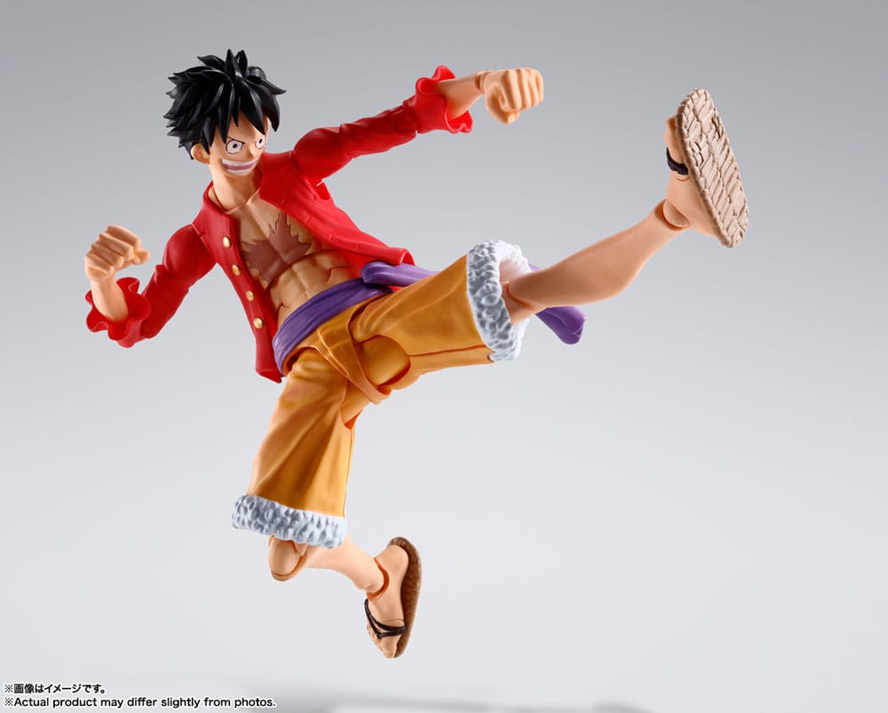 One Piece S.H. Figuarts Action Figure Monkey D. Luffy (The Raid on Onigashima) 14 cm - Bandai Tamashii Nations Action Figures