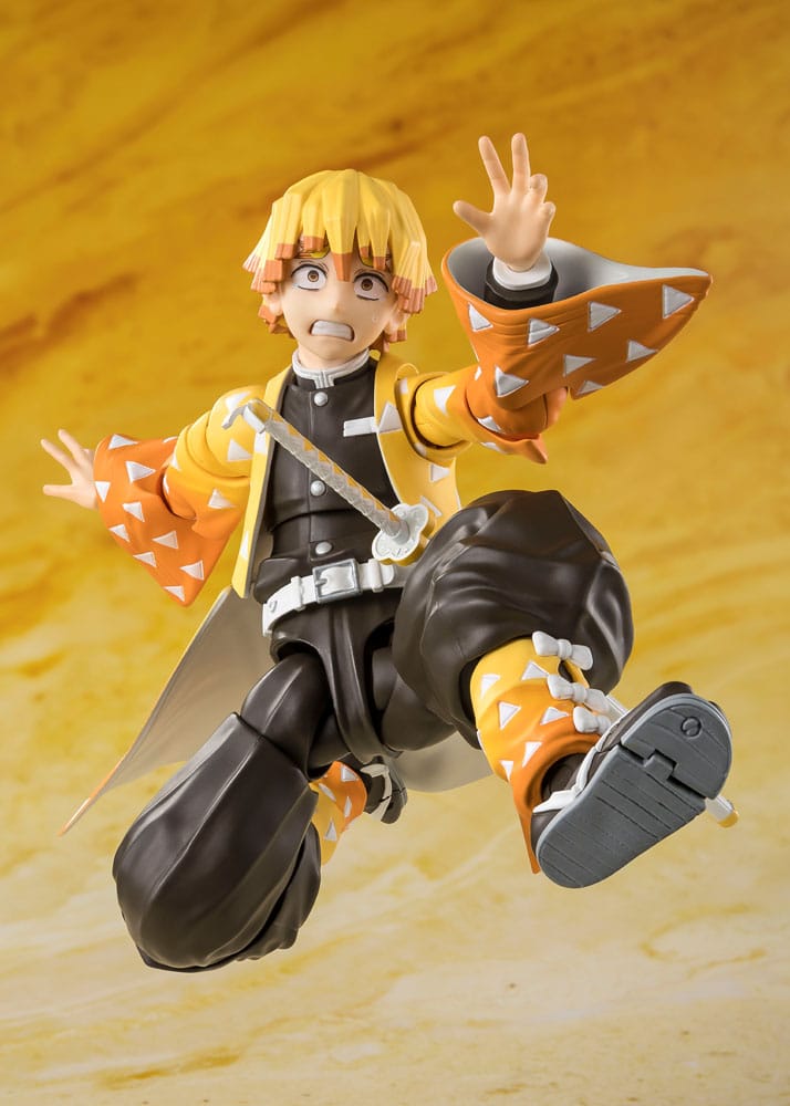 Demon Slayer: Kimetsu no Yaiba S.H. Figuarts Action Figure Zenitsu Agatsuma 14 cm