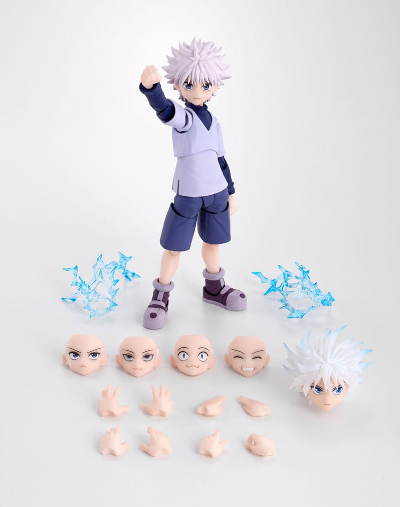 Hunter x Hunter S.H.Figuarts Action Figure Killua 14 cm - Bandai Tamashii Nations Action Figures