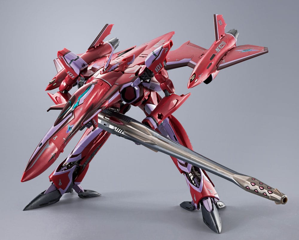 Macross Frontier DX Chogokin Action Figure VF-27 Gamma SP Super Lucifer Valkyrie Brera Sterne use Revival Ver. 25 cm - Bandai Tamashii Nations Action Figures