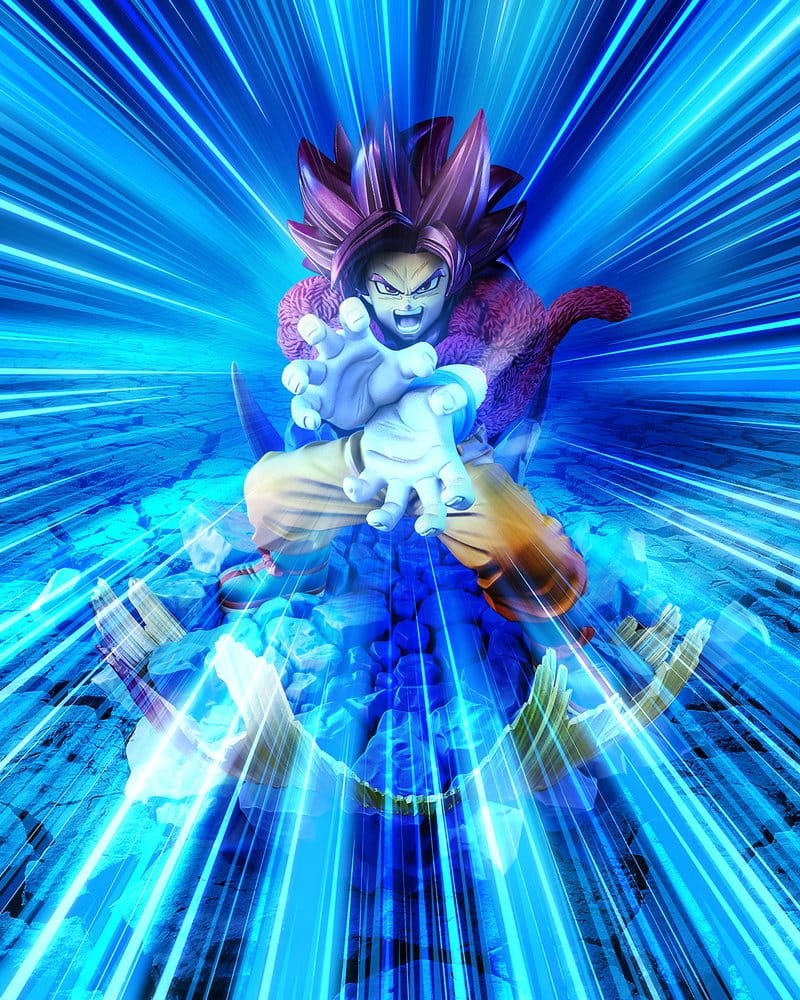 Dragon Ball Daima FiguartsZERO Extra Battle PVC Statue Marshall Super Saiyan 4 Son Goku Daima - Bandai Tamashii Nations Statues & Busts