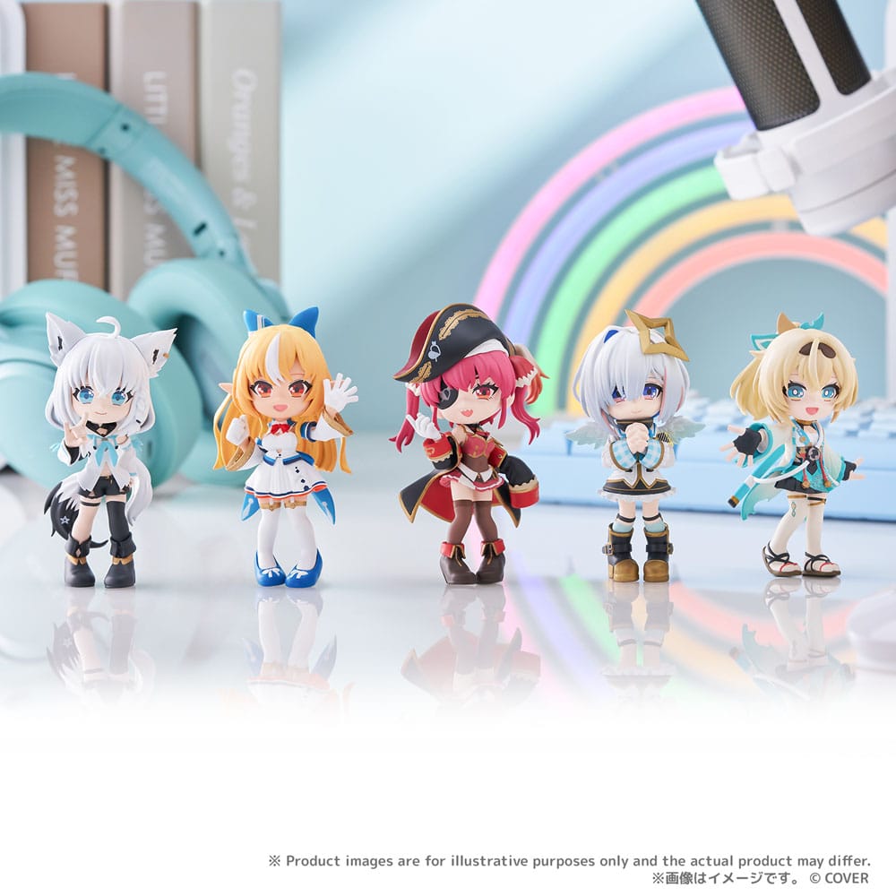 Hololive Production PalVerse PVC Figures Vol. 1 Assortment (6)
