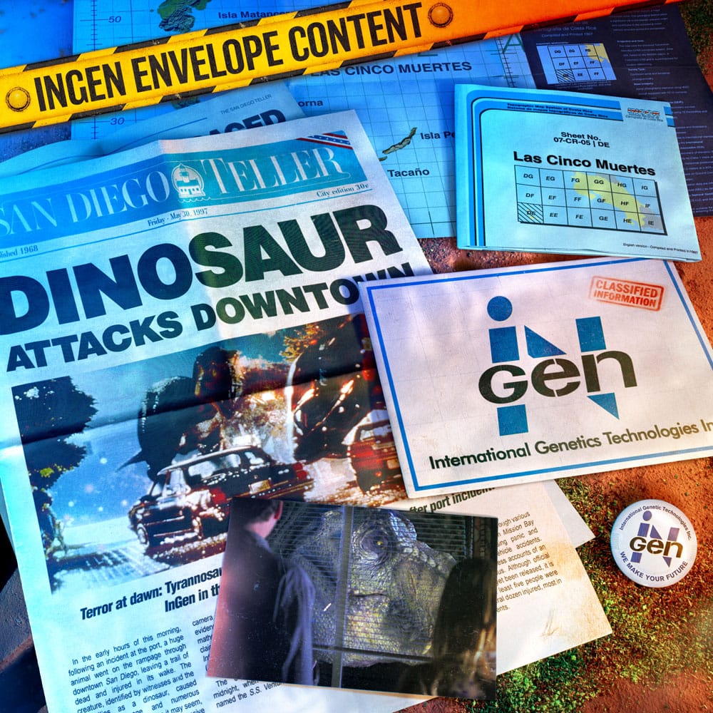 Jurassic Park The Lost Memories Kit - Doctor Collector Gadgets