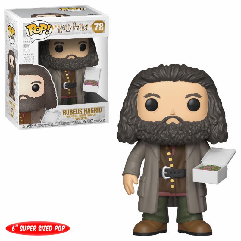 Harry Potter Super Sized POP! Movies Vinyl Figure Hagrid with Cake 14 cm - Funko Pop! Figures
