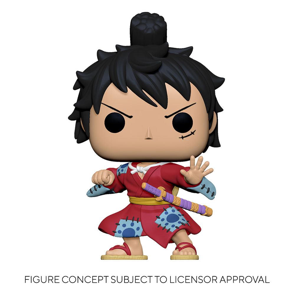 One Piece POP! Television Vinyl Figure Luffy in Kimono