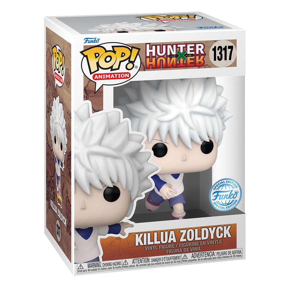 Hunter x Hunter POP! Animation Vinyl Figures Killua w/Skateboard - Funko Pop! Figures