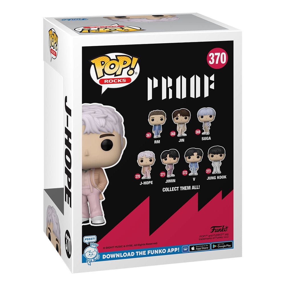 BTS POP! Rocks Vinyl Figure J Hope - Funko Pop! Figures