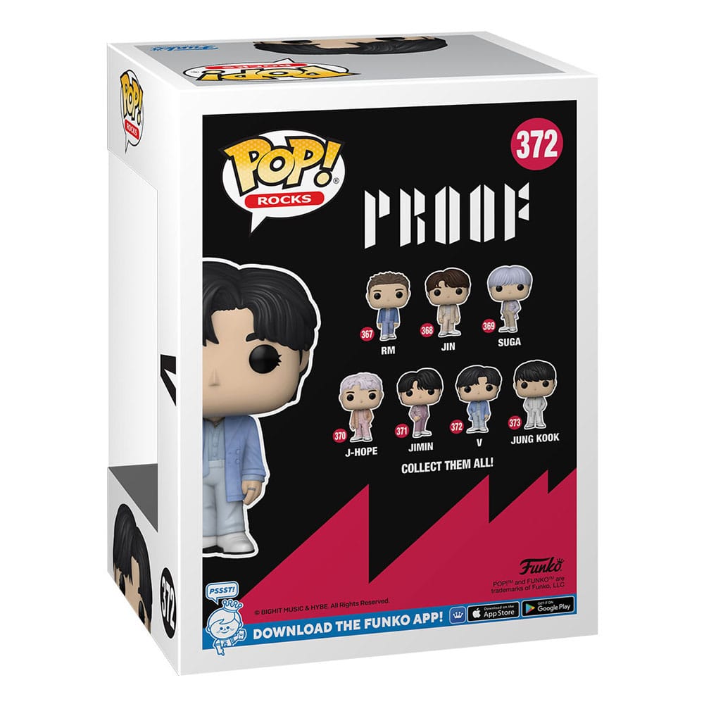 BTS POP! Rocks Vinyl Figure V - Funko Pop! Figures