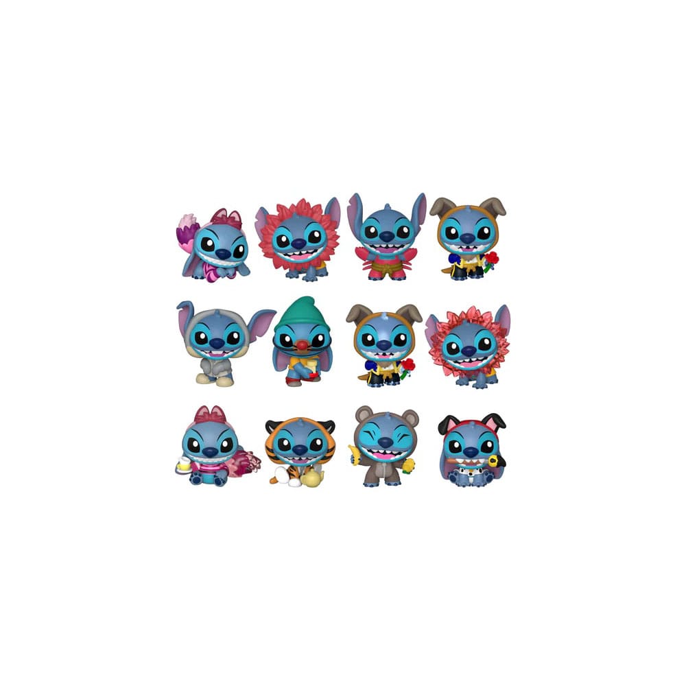 Disney Mystery Mini Figures Stitch in Costume Display (12)