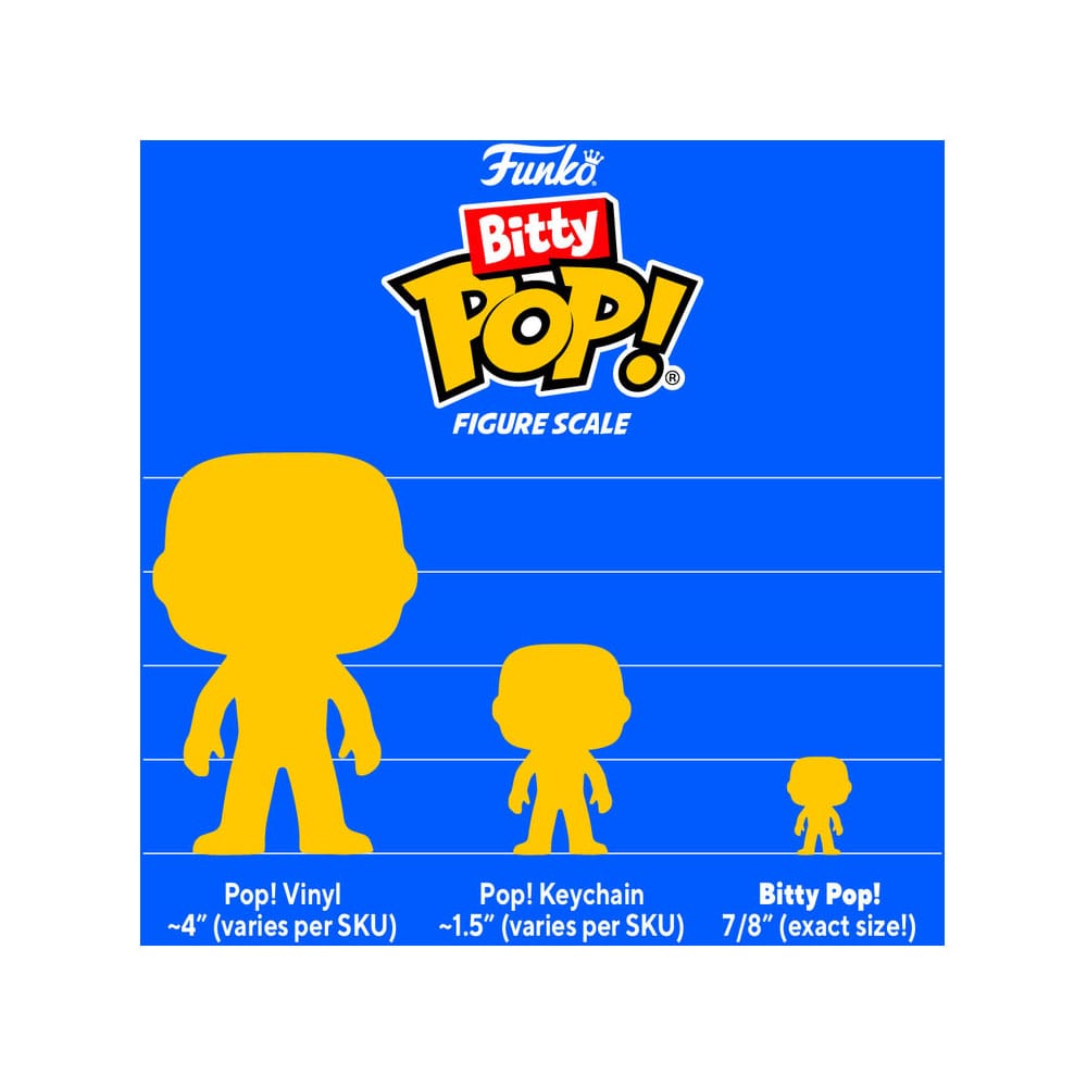 Lord of the Rings Bitty POP! Vinyl Figure Display Box Qty 32 PDQ 2,5 cm - Funko Mini Figures, POP! Figures