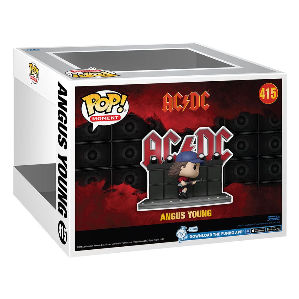 AC/DC POP Moments Vinyl Figures Angus Young(Dance) - Funko Mini Figures