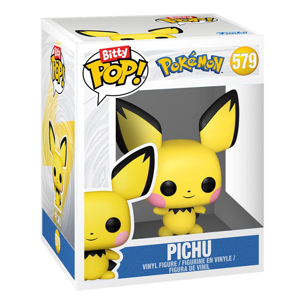 Pokémon Bitty POP! Vinyl Figure 4-Pack Series 3 2 cm - Funko Mini Figures, Pop! Figures