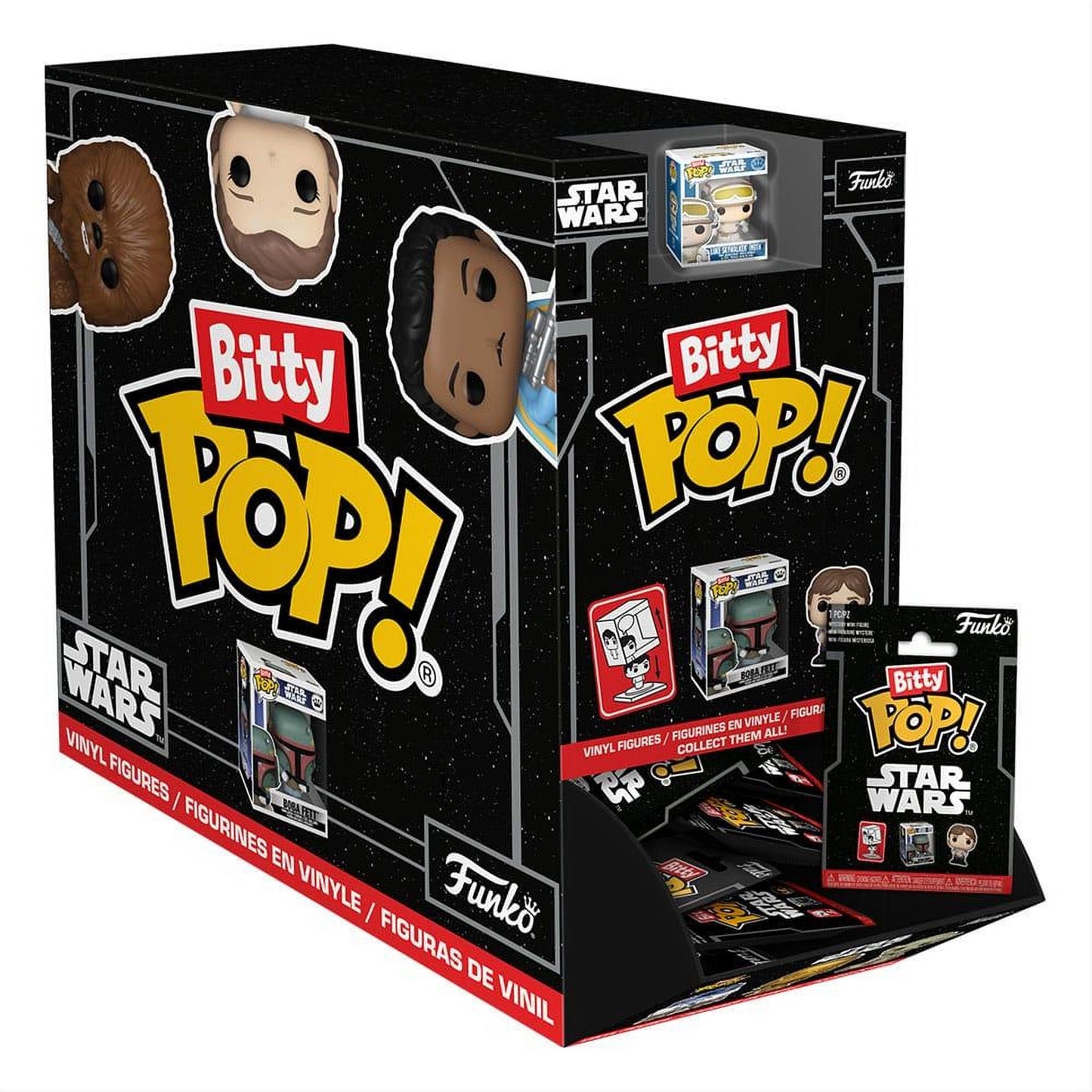 Star Wars Bitty POP! Vinyl Figure Display 32 S2 PDQ 2,5 cm - Funko Pop! Figures