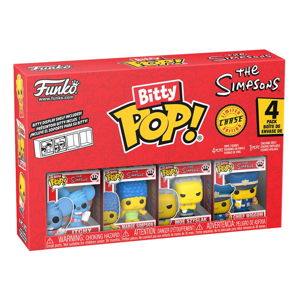 The Simpsons Bitty POP! Vinyl Figure 4-Pack Series 2
