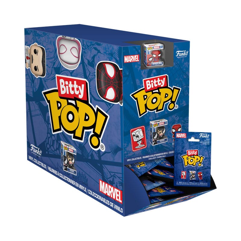 Spider-Man Bitty POP! Vinyl Figure Display Box Qty 32 PDQ 2,5 cm - Funko Pop! Figures