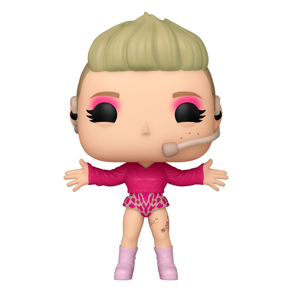 Pink POP! Rocks Vinyl Figure Trustfall Tour