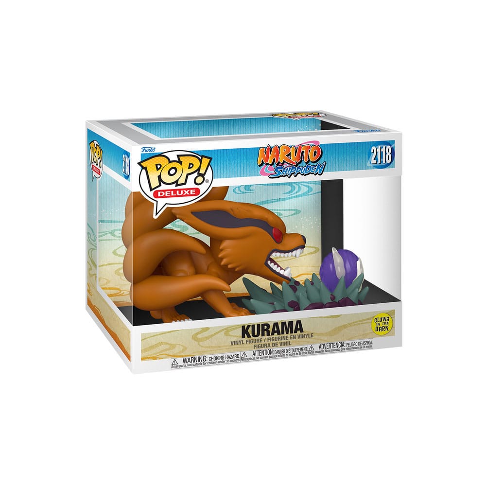 Naruto: Shippuden Pop! Deluxe #2118: Kurama (Glow): Vinyl Figure