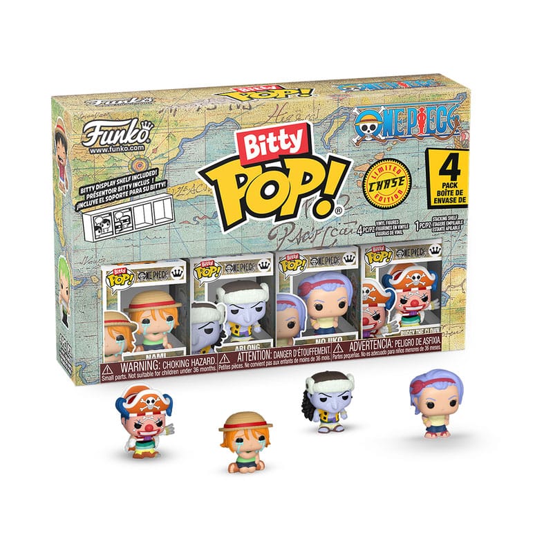 One Piece Bitty POP! Vinyl Figure 4-Pack Nami