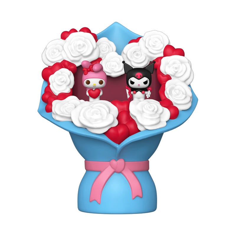 Sanrio Bitty POP! Bouquet Vinyl Figure 2-Pack My Melody & Kuromi (Valentine)