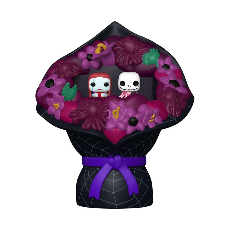 The Nightmare Before Christmas Bitty POP! Bouquet Vinyl Figure 2-Pack Sally & Jack Skellington (Valentine)