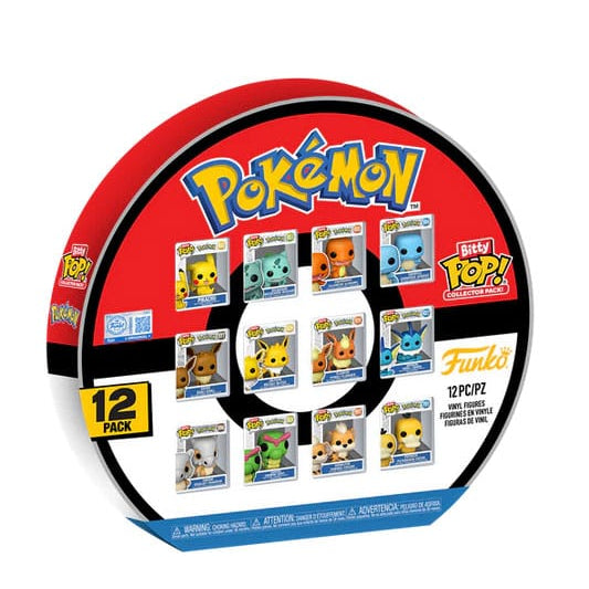 Pokémon Bitty POP! Vinyl Figure Multipack 2,5 cm Display Box Qty 12 - Funko Pop! Figures