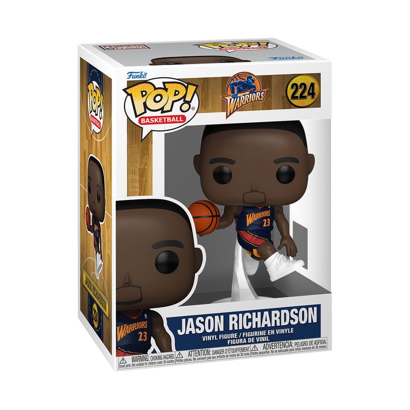Warriors: Pop! Basketball #224: Jason Richardson: Vinyl Figure